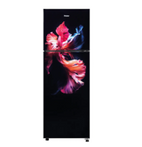 Haier 240L 2 Star Frost Free Double Door Refrigerator (HRF-2902EWGA-P, Wave Glass)