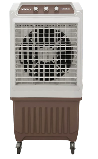 MiMaxx Strom-20 Cooler 120L Tank Capacity Honey Comb Pads 80Ft Air Throw EvaporativeTechnology