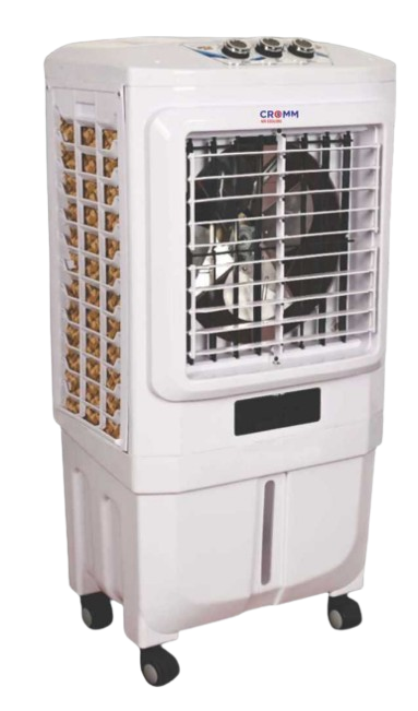 Cromm BREZZA 1245LT 45L Tank Capacity Honey Comb Pads 40Ft Air Throw Turbo Fan Hexa Cool EvaporativeTechnology