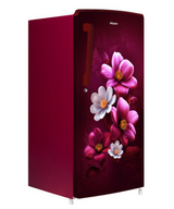 Haier 185 L 1 Star Red Anemone Single Door Refrigerator,HRD-2061SRAA-N