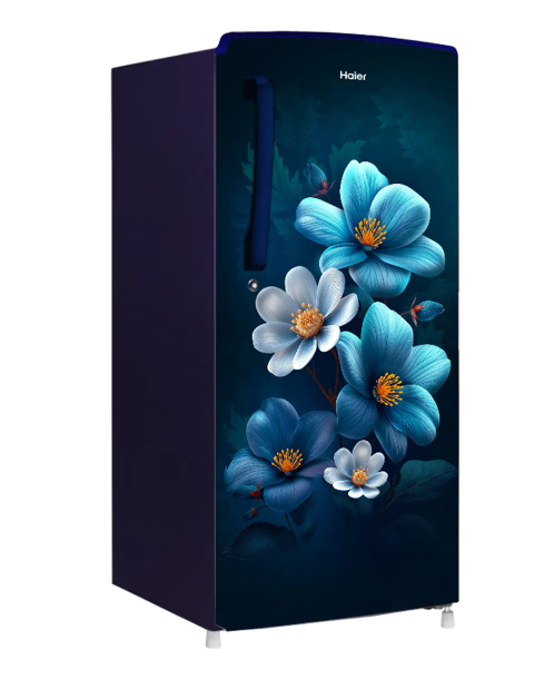 Haier 185L Single Door Refrigerator | Direct Cool, Stylish Marine