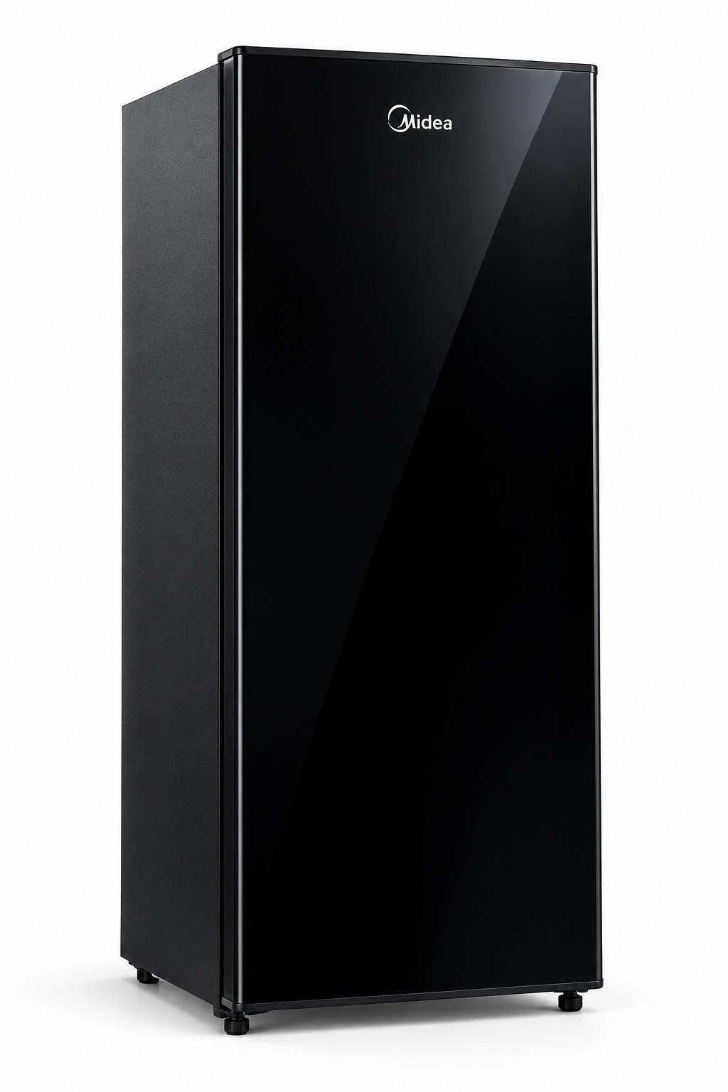 Midea 215 L 1 Star Direct Cool Refrigerator (MRD215D2GDBKF, Black Glass)