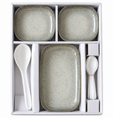 Sannanware Dine Smart Melamine Snack Set (14Pieces)