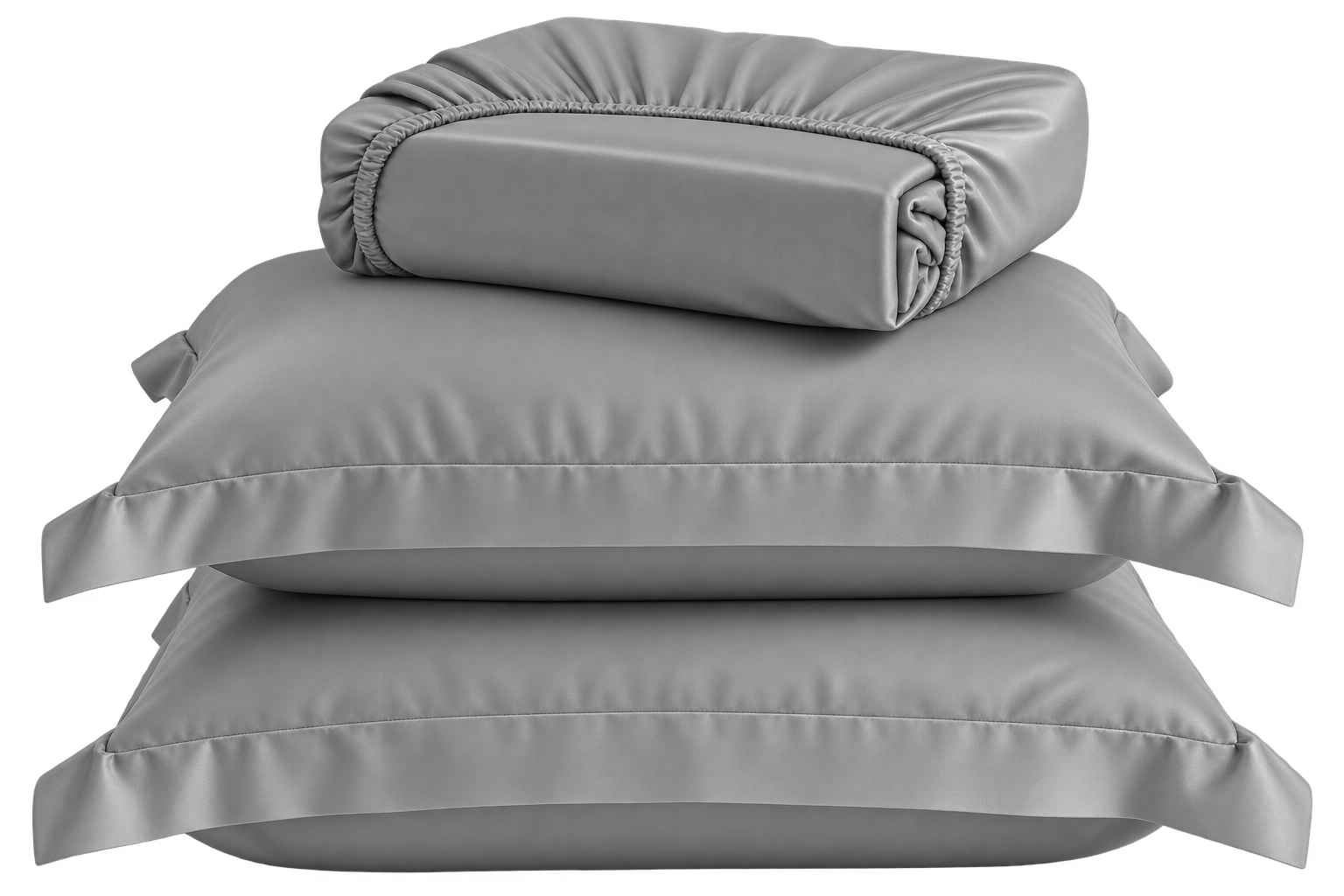 Livpure Fitted Satin BedsheetPack – 1 Double