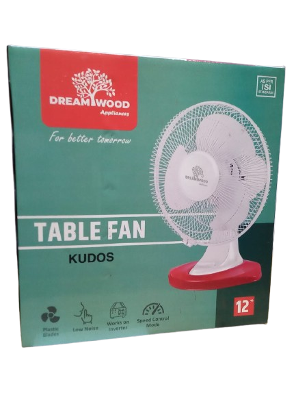 Dreamwood 12" (400MM) 2100 RPM TABLE FAN