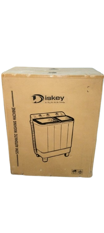 Diskey 7.5kg Semi Automatic Washing Machine (SAWMDC75RBTG)