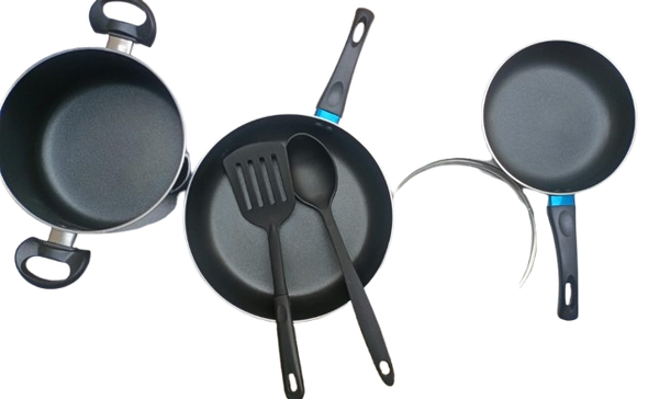 Kreme 3pcs Set Combo Non-Stick Coated Cookware Set
