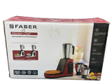 Faber 3 jar mixer grinder, 1000 watt (FMG Master Chef 1000 3J BW)