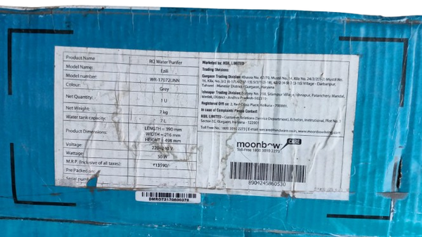 Moonbow by Hindware Ezili 7 L RO + UV Water Purifier