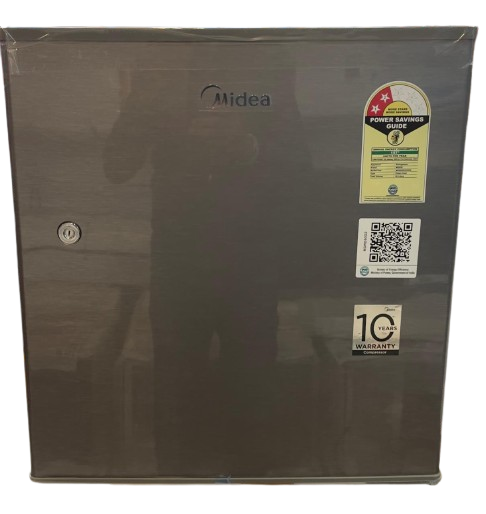 Midea, 50 L, Direct Cool Ref , 2 Star, Silver,MDRD50D2HLSS
