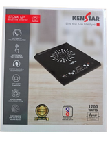 Kenstar 1200 W Induction Cooktop Push Button (Black, B091YNPCHB)