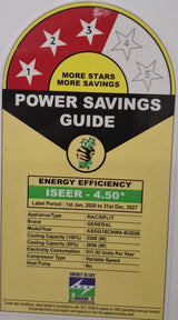 O General 1.5 Ton 3 Star Inverter Split AC | Copper Condenser | R32 | Free Standard Installation | Quiet Operation 2026 ODU AOGG18CNWA-B IDU ASGG18CNWA-B White)