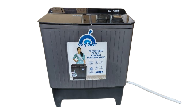 WYBOR 8.5KG (BG) Semi automatic top Load washing machine (WSM8513BG) Black Glass