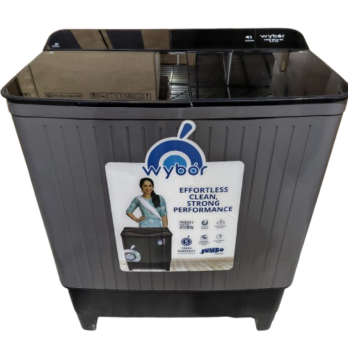 WYBOR 8.5KG (BG) Semi automatic top Load washing machine (WSM8513BG) Black Glass