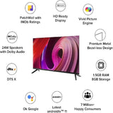 Xiaomi 5A Pro 80 cm (32 inch) HD Ready LED Smart Android TV with 24W Dolby Audio & 1.5GB RAM