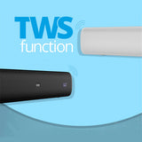 ZEBRONICS ZEB-PSPK 25 (Zeb Delight Pro) with TWS, 20 W Bluetooth Soundbar  (Black, Stereo Channel