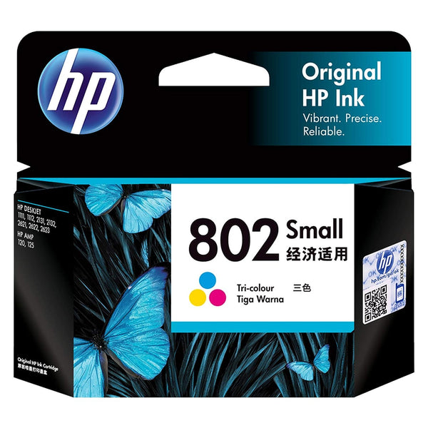 HP 802 Small Ink Cartridge - Tri-color