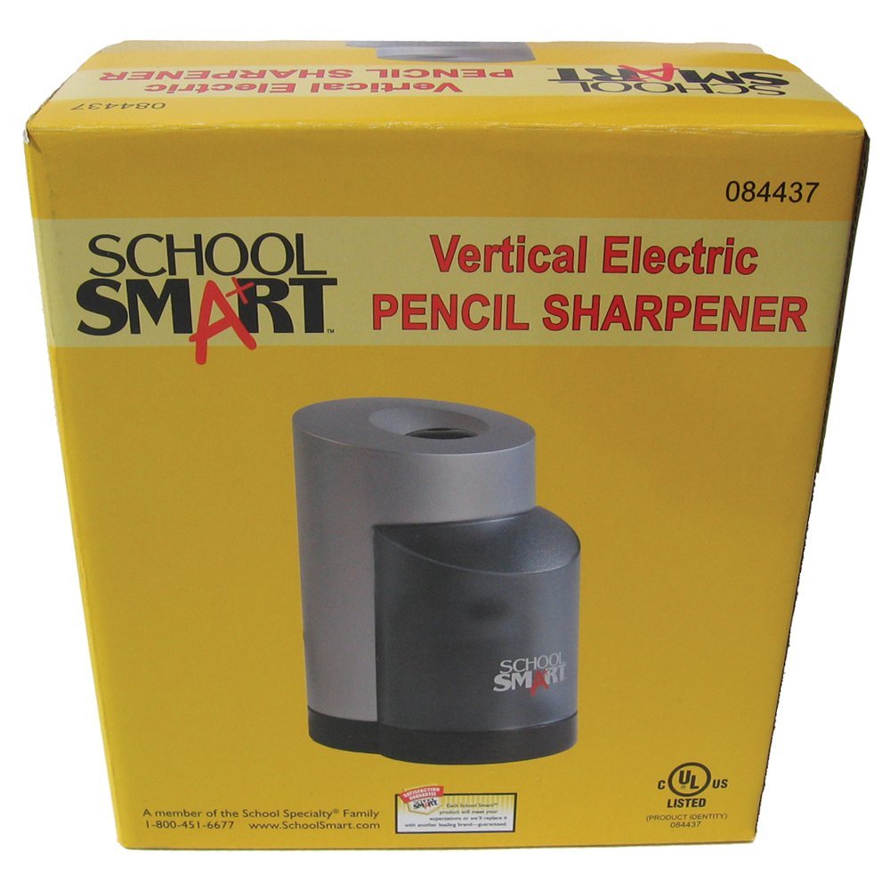 Buy School Smart Vertical Pencil Sharpener 6 x 4 inches Electric