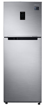 Samsung 301L 2 Star Inverter Frost-Free Convertible 5 In 1 Double Door Refrigerator Appliance (RT34C4522S8/HL,Elegant Inox 2023 Model)