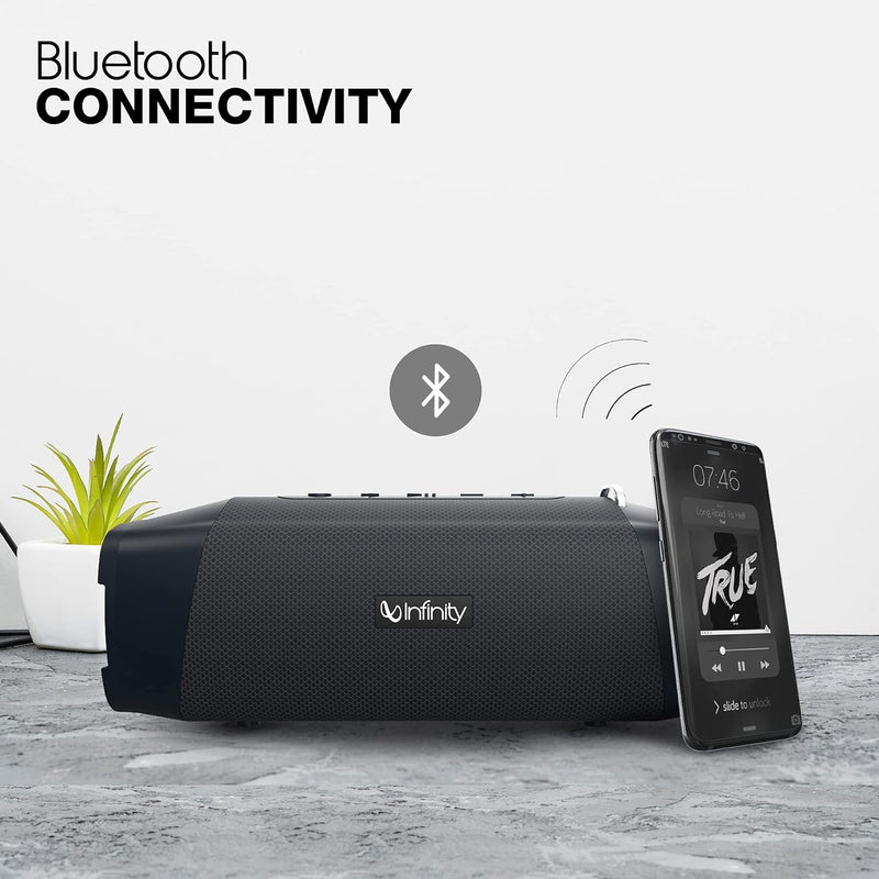 Infinity by Harman CLUBZ 750 20 Watt Wireless Bluetooth Portable Speaker (Black)
