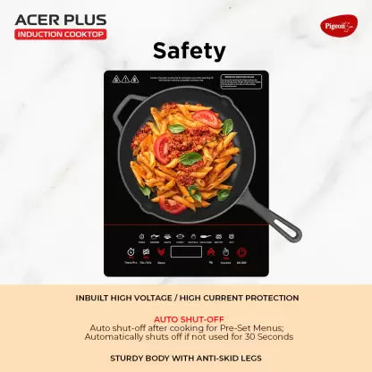 Pigeon 1800 W Induction Cooktop Touch Panel