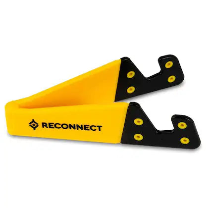 Reconnect V-Shaped Mobile Stand_Yellow