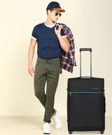 Metronaut Large Check-In Suitcase (75 Cm) 2 Wheels - Advantage - Black