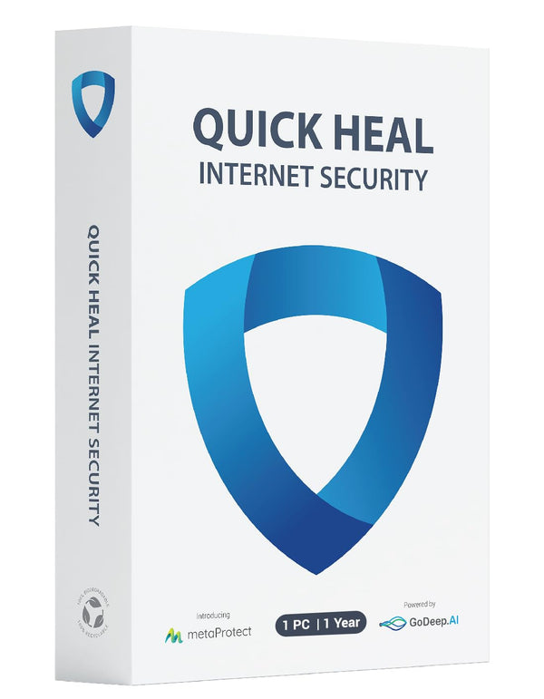 Quick Heal Internet Security Premium - 1 Users, 1 Years (DVD).