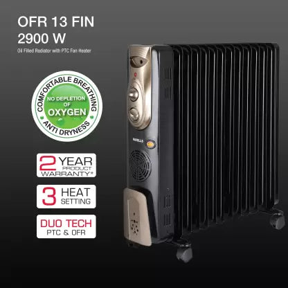 HAVELLS OFR 13 FIN Oil Filled Room Heater