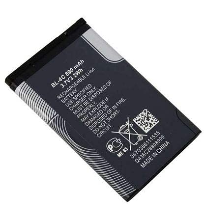 Original BL-4C Mobile Battery Compatible for Nokia BL4C 6100 6125 6136 6170 6300 7705 7200 7270 8208 1202 1265 1325 1661 2220 2220s 2650 2652 2690 2700 3108 3500C -890Mah