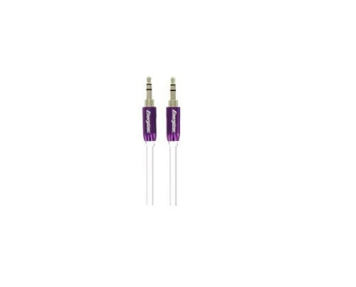 Energizer Metal Series Audio Cable Purple