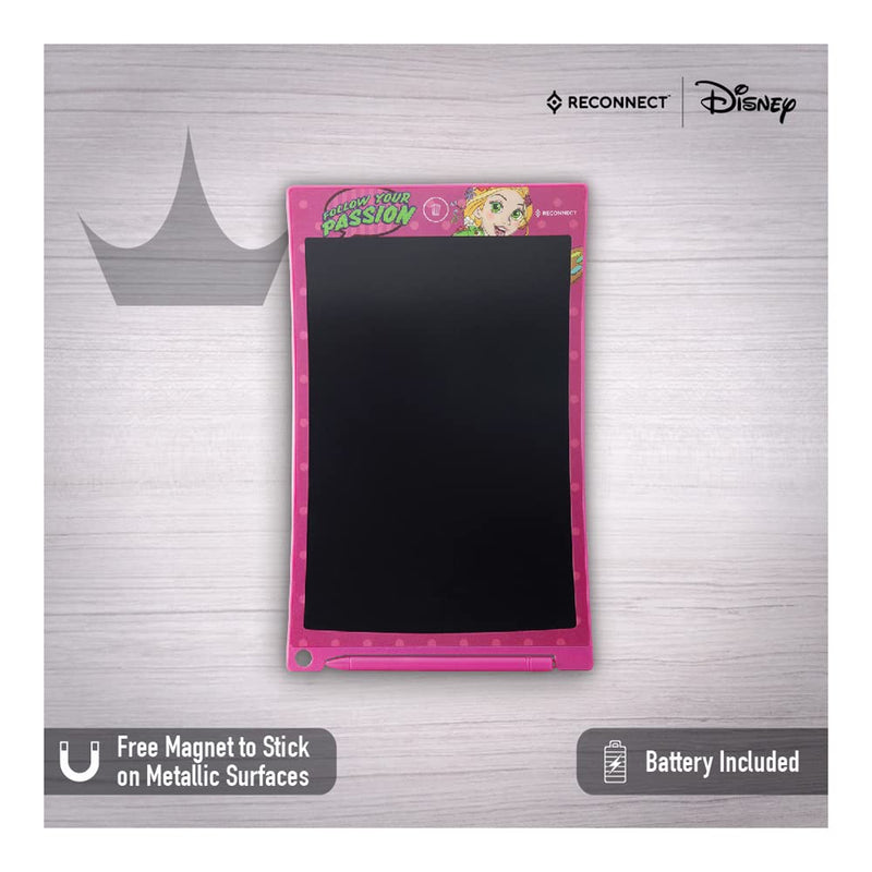 Reconnect Spiderman 8 Inch E-Slate, Ultra-Thin, Battery Included, Rewritable, Comes with Pen (10 Inch, Disney Princess)