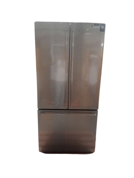 Electrolux 524L Frost Free Inverter French Door Refrigerator, TasteLockAuto Technology, Auto Ice & Even Temp Function, Arctic Silver Steel, UltimateTaste 700, EHE5224C-A | Open Box like New |