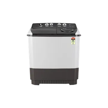 LG 9.5 kg 5 Star Semi Automatic Washing Machine with Roller Jet Pulsator (P955ASGAZ.ADGQEIL, Dark Grey)
