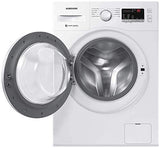 Samsung 6.0 Kg Inverter 5 star Fully-Automatic Front Loading Washing Machine Appliance (WW61R20GLMW/TL, White, Hygiene steam)