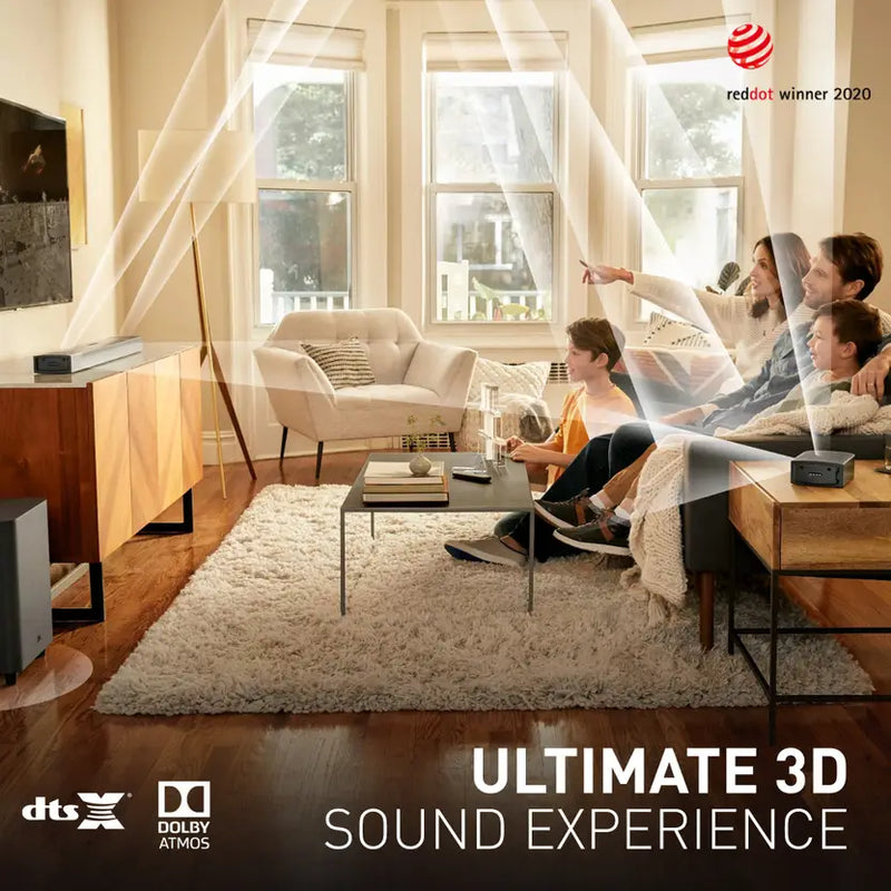 JBL Bar 9.1, Truly Wireless Soundbar with 9.1 (5.1.4) Channel, True Dolby Atmos