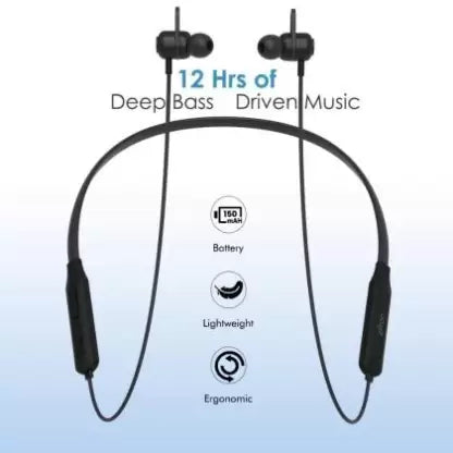 pTron BT Stereo EP Bassstrings 2A Black