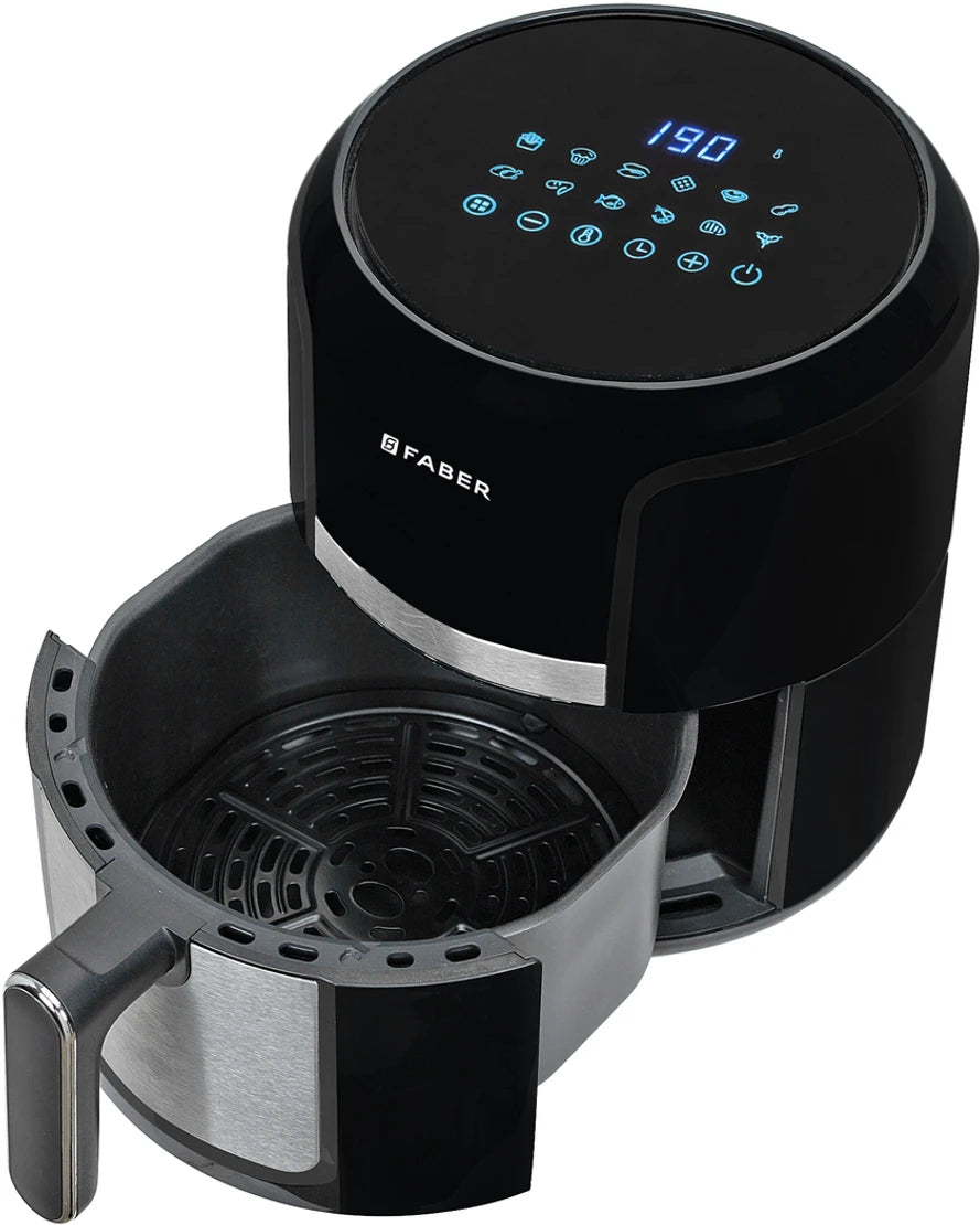FABER 4L Air Fryer| Non-Stick Container|LED Display|1350W| Fry,Bake,Roast,Grill,Toast Air Fryer (4 L)