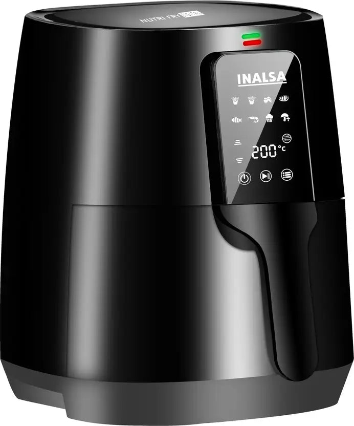Inalsa Nutri Fry Digital with AirCrisp Technology Air Fryer (4 L)