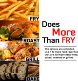 Inalsa Top Chef Digital with AirCrisp Technology, 8 Pre-set Modes Air Fryer (4 L)