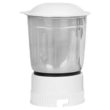Faber FJG 500W 2J ZEUS WH 500W Juicer Mixer Grinder | 18000 RPM, 3-Speed Control, Double Lock Technology | 2 Multipurpose Jars, High Performance Blade, Micromesh Juicing Sleeve, Spatula
