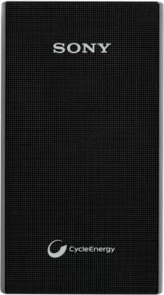 SONY 5800 mAh Power Bank  (Black, Lithium Polymer)