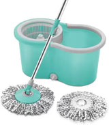 Spotzero by Milton WHEELY SPIN Mop Head and Rod