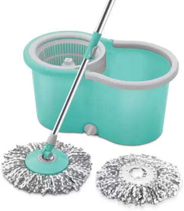 Spotzero by Milton WHEELY SPIN Mop Head and Rod