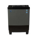 Midea Washing Machine Semi Automatic 7.5Kg Glass Lid Black Grey(MWMSA075GPG(KW)