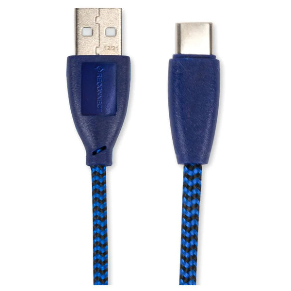 Reconnect micro USB cable RAMCB1001 Blue 1m