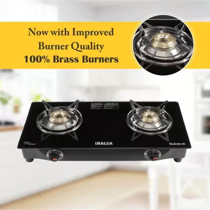 Inalsa Cook Top 2 Burner Dazzle