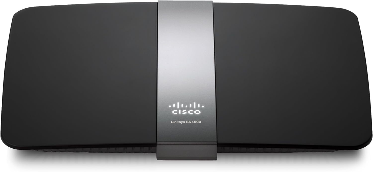 Linksys N900 Wi-Fi Wireless Dual-Band+ Router with Gigabit & USB Ports, Smart Wi-Fi App Enabled to Control Your Network from Anywhere (EA4500)