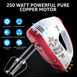 Hand Mixer Easy Mix Red 250W