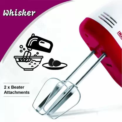 Hand Mixer Easy Mix Red 250W